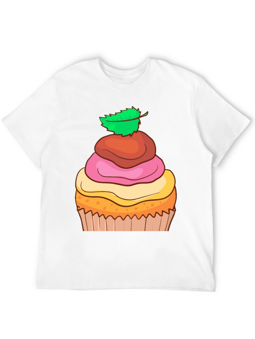 Cupcake Graphic Tee - Sweet Treat Design!