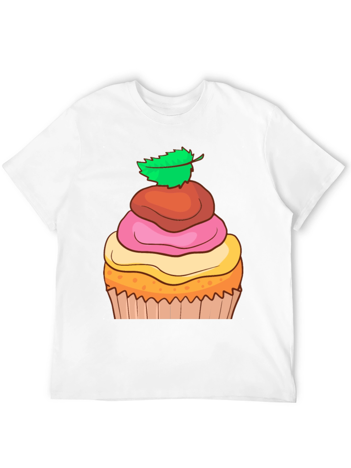 Cupcake Graphic Tee - Sweet Treat Design!