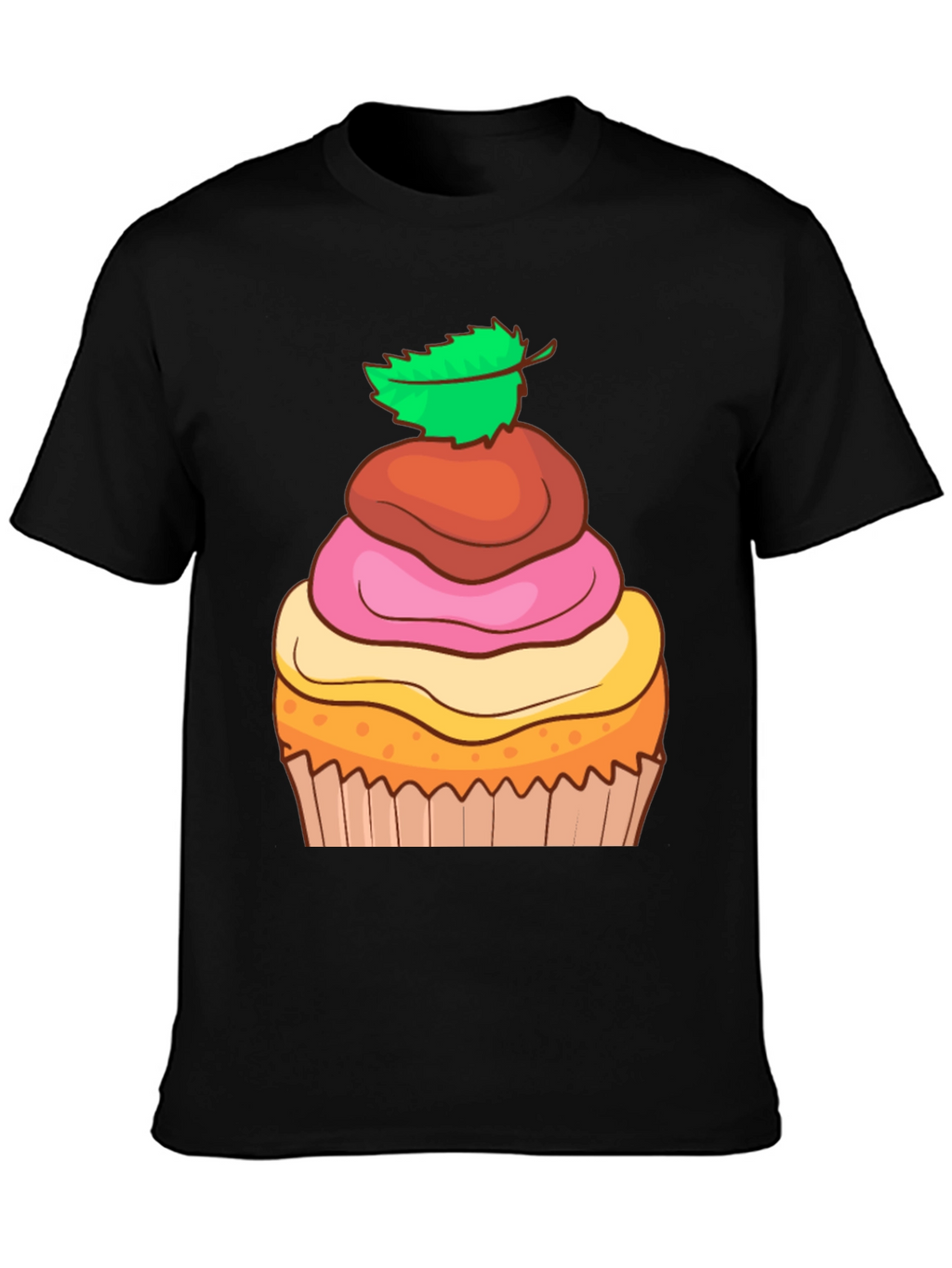 Cupcake Graphic Tee - Sweet Treat Design!