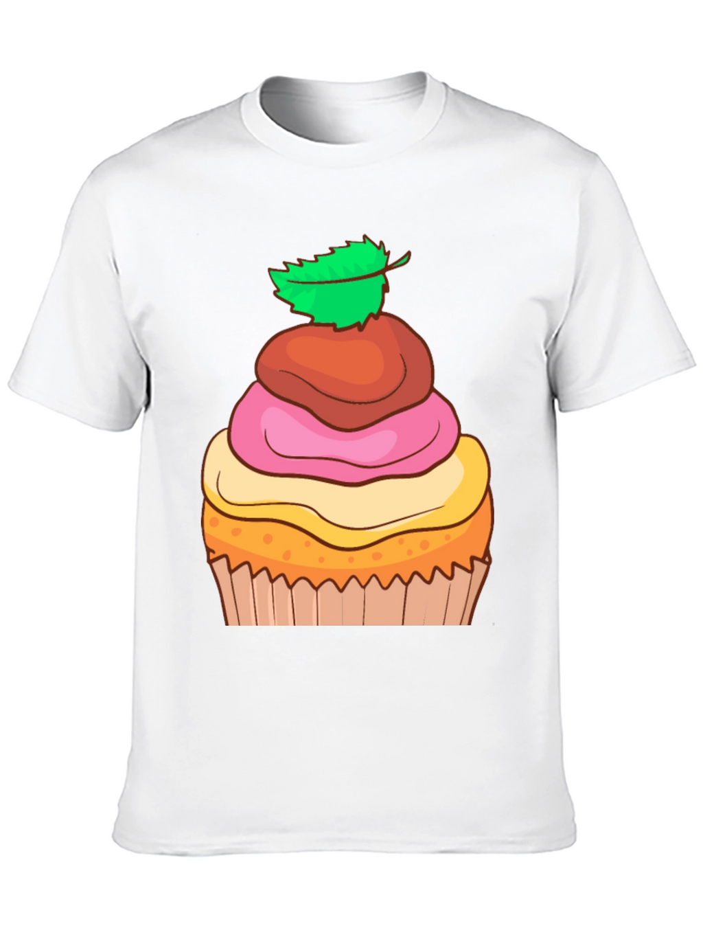 Cupcake Graphic Tee - Sweet Treat Design!