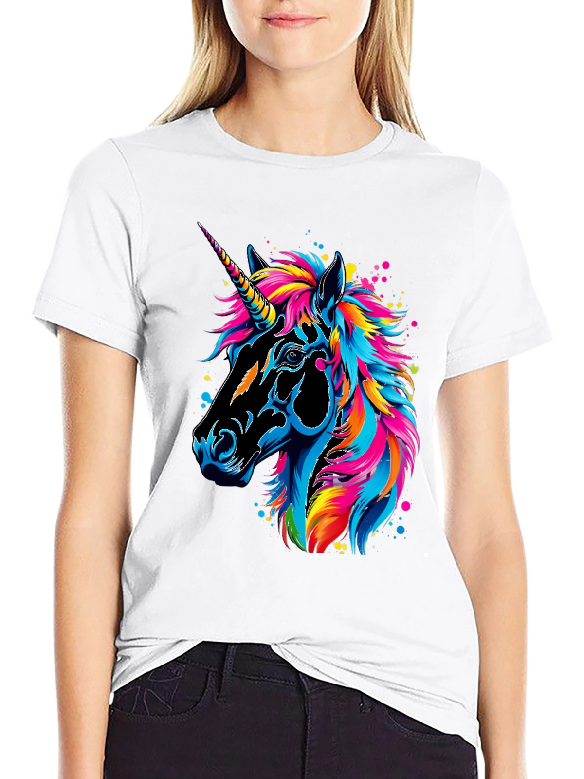 Unicorn T-Shirt - Colorful Fantasy Graphic Tee