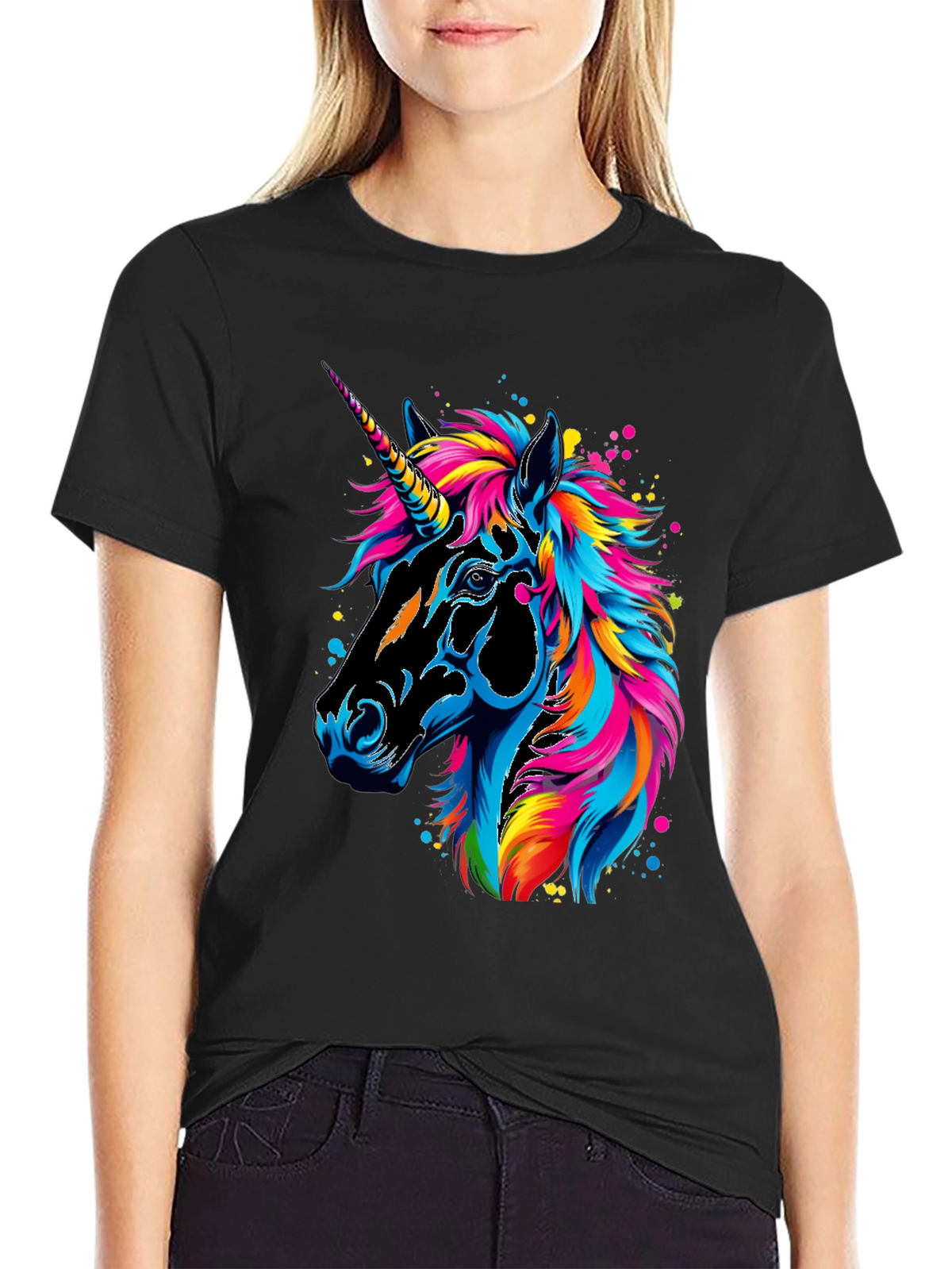 Unicorn T-Shirt - Colorful Fantasy Graphic Tee