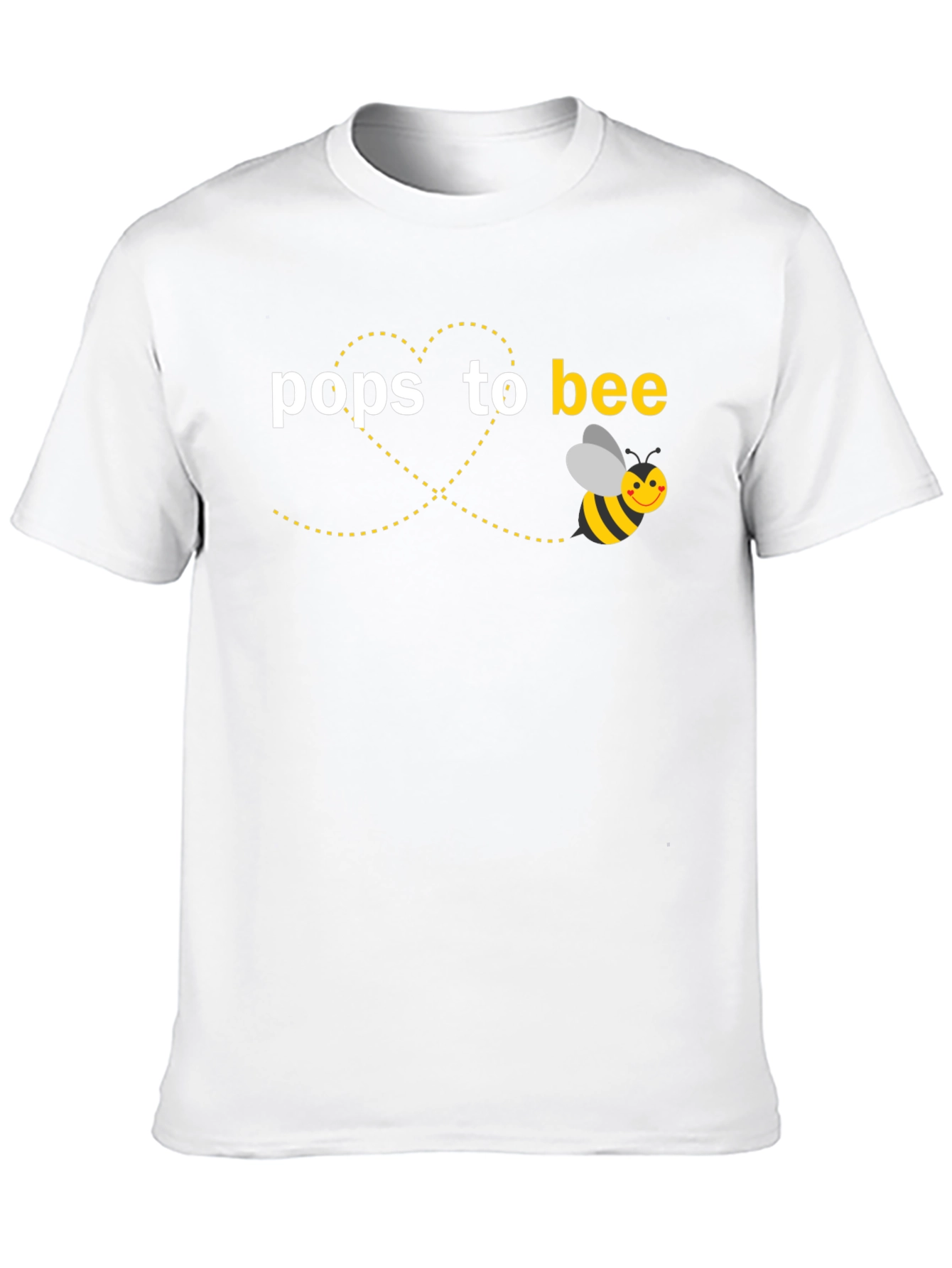 Pops to Bee T-Shirt - Expecting Dad Gift