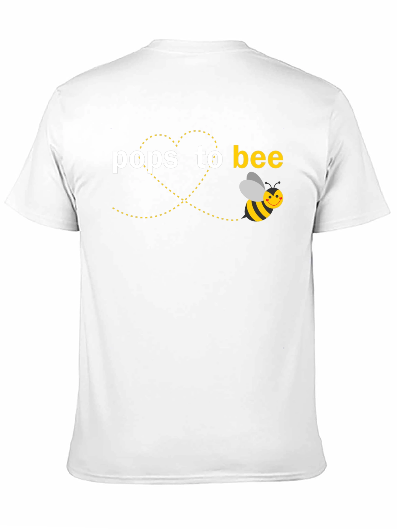 Pops to Bee T-Shirt - Expecting Dad Gift