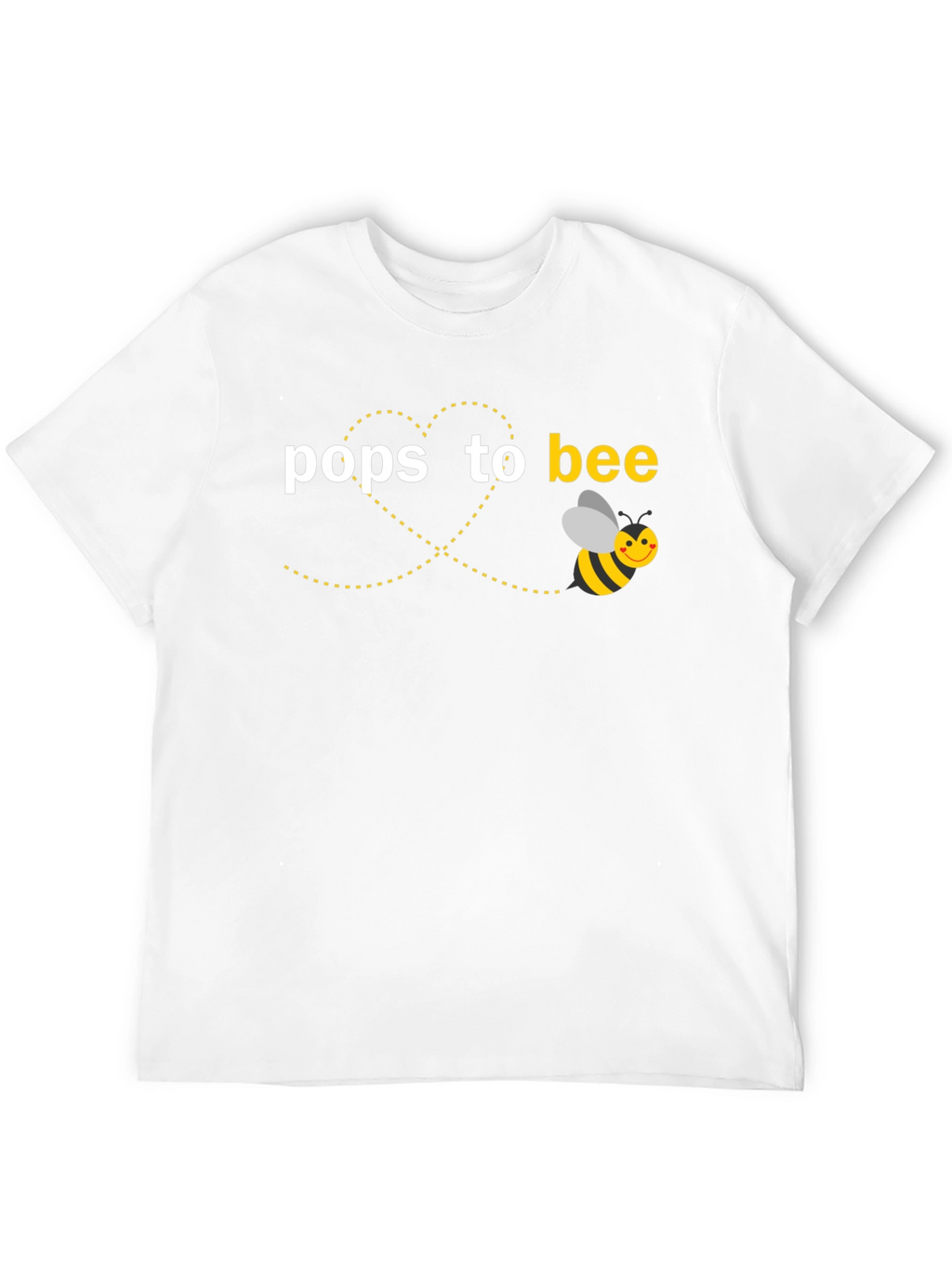 Pops to Bee T-Shirt - Expecting Dad Gift