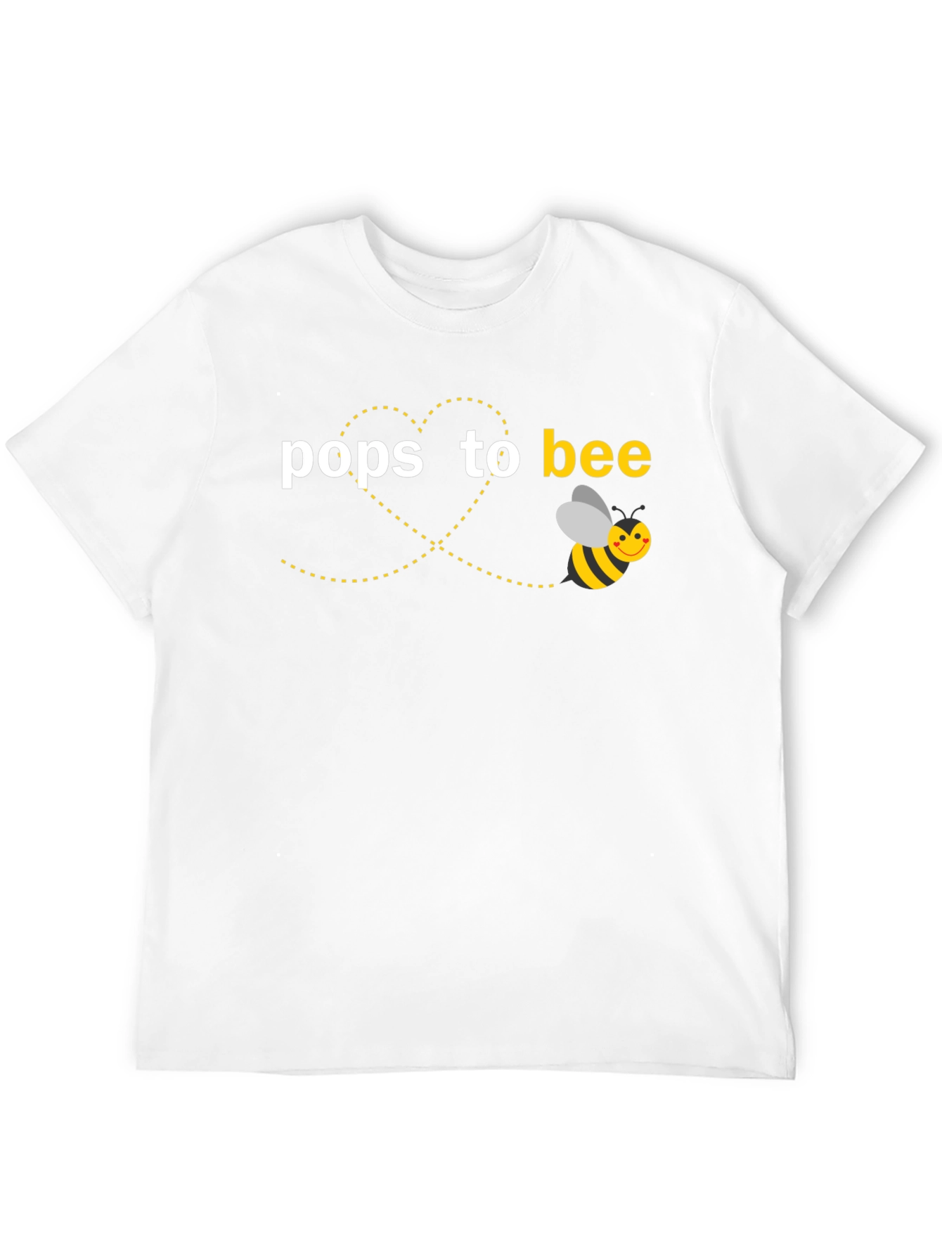 Pops to Bee T-Shirt - Expecting Dad Gift