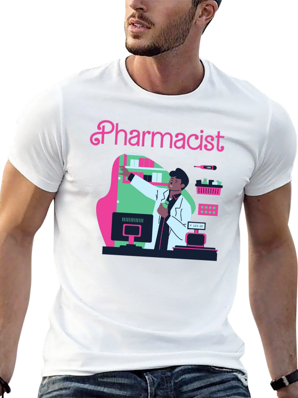 Pharmacist T-Shirt - Medical Profession Graphic Tee