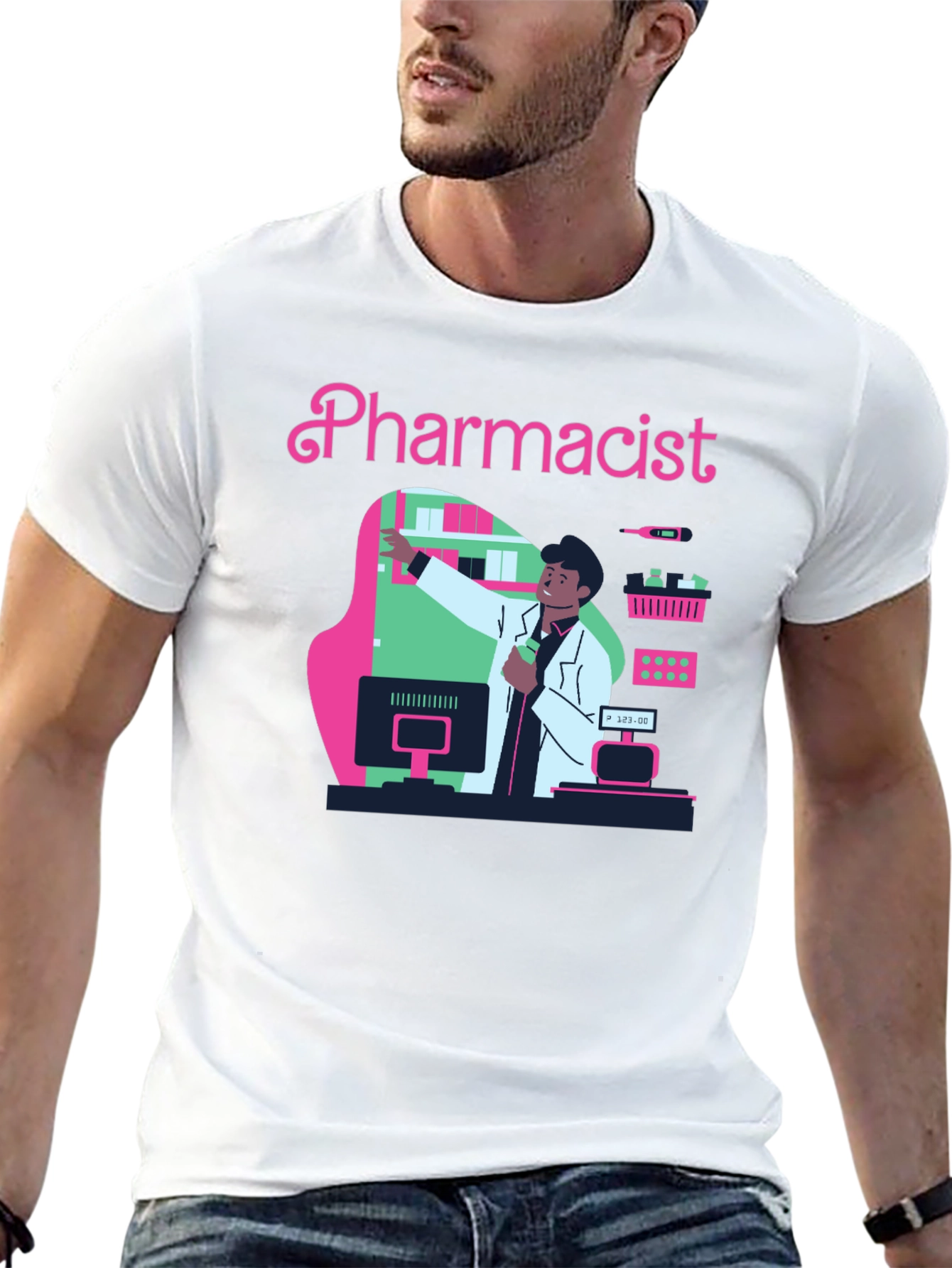 Pharmacist T-Shirt - Medical Profession Graphic Tee