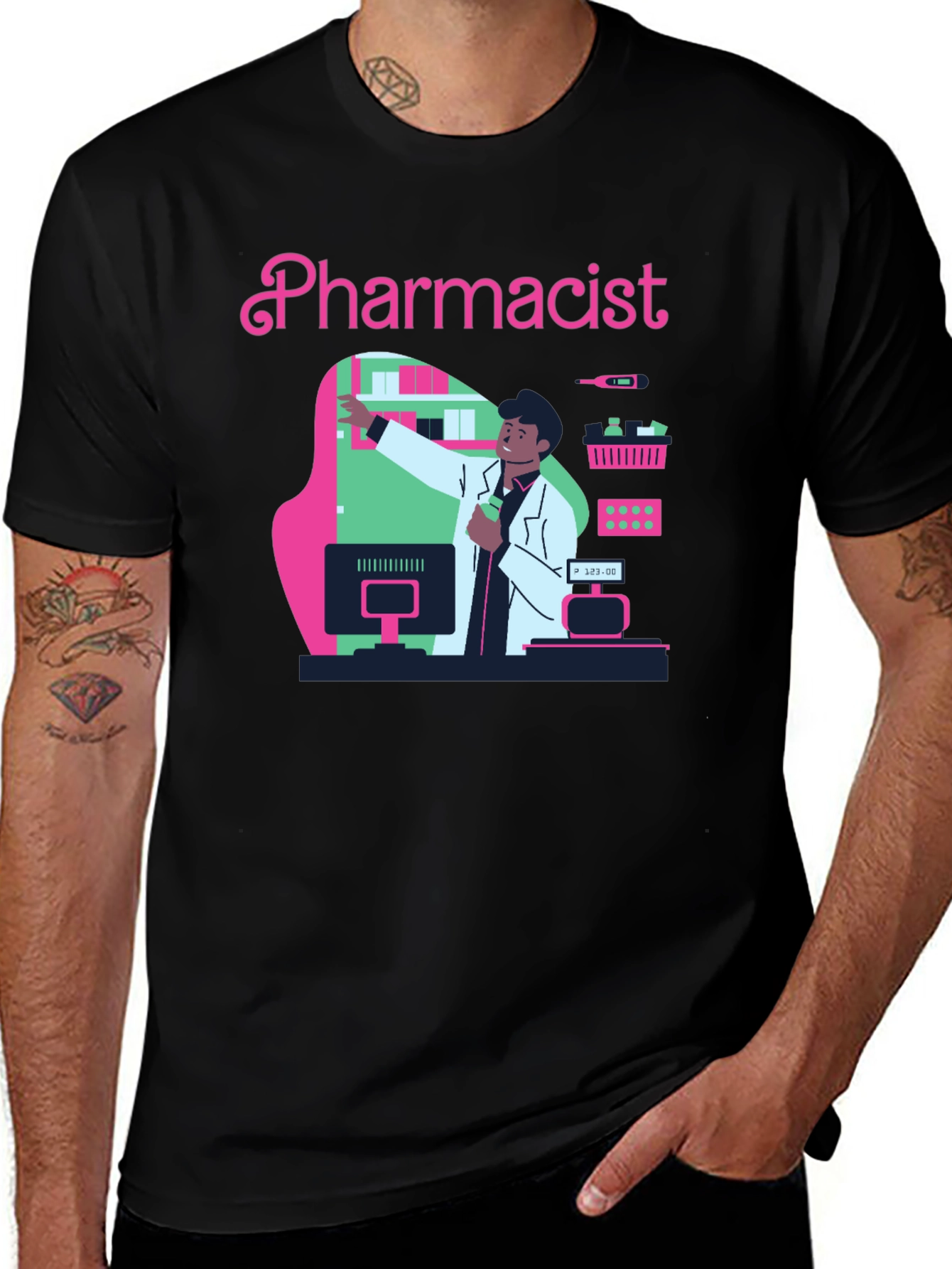 Pharmacist T-Shirt - Medical Profession Graphic Tee