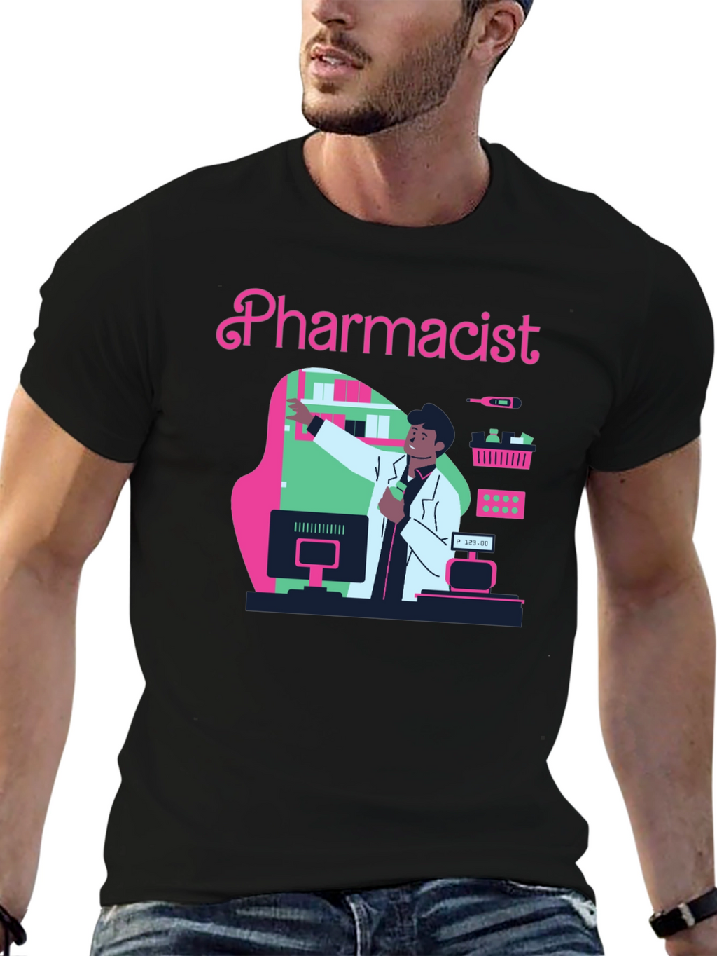 Pharmacist T-Shirt - Medical Profession Graphic Tee