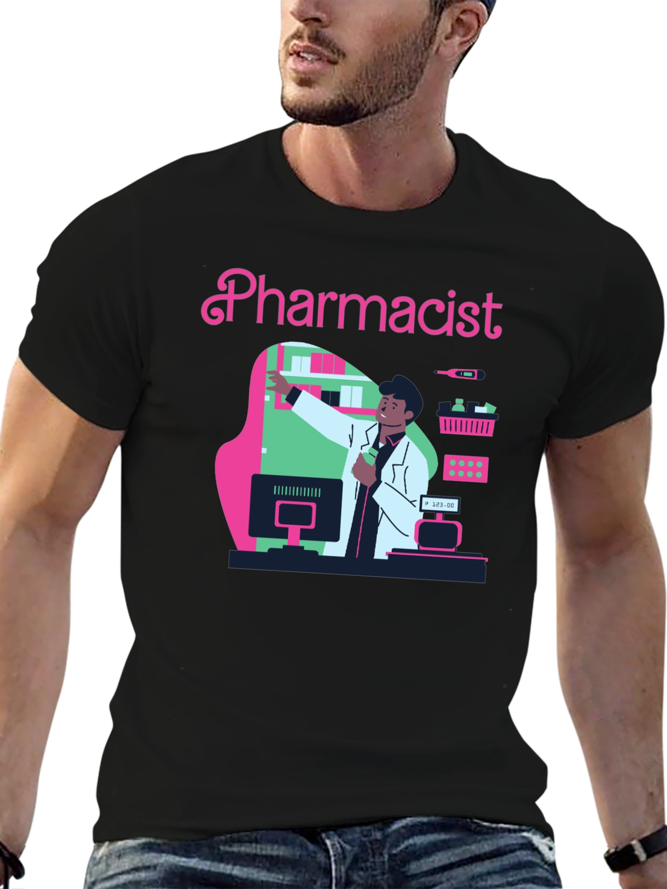 Pharmacist T-Shirt - Medical Profession Graphic Tee