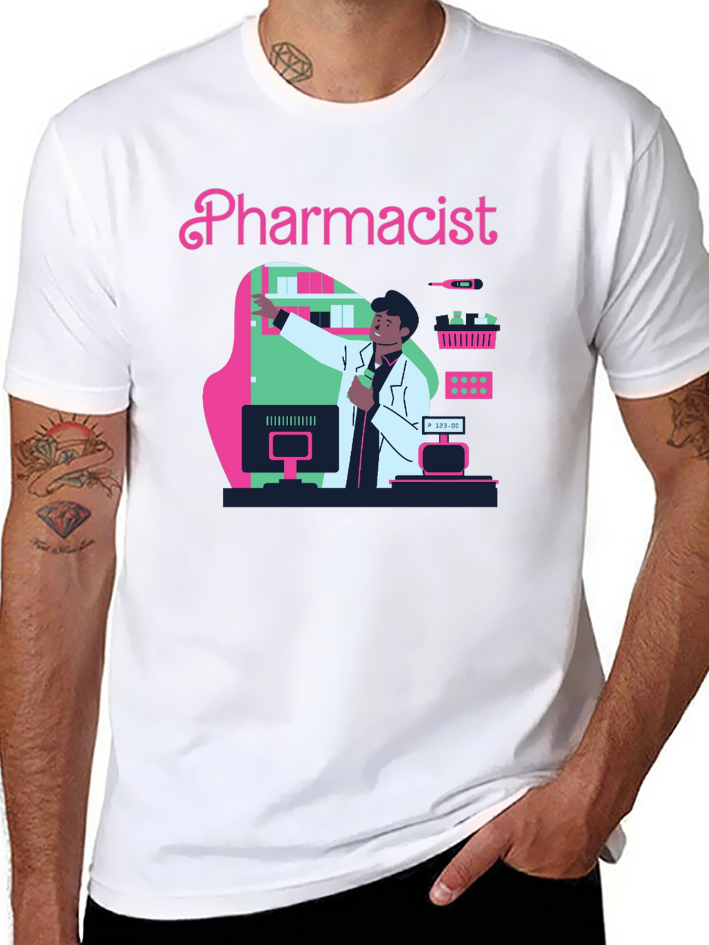 Pharmacist T-Shirt - Medical Profession Graphic Tee