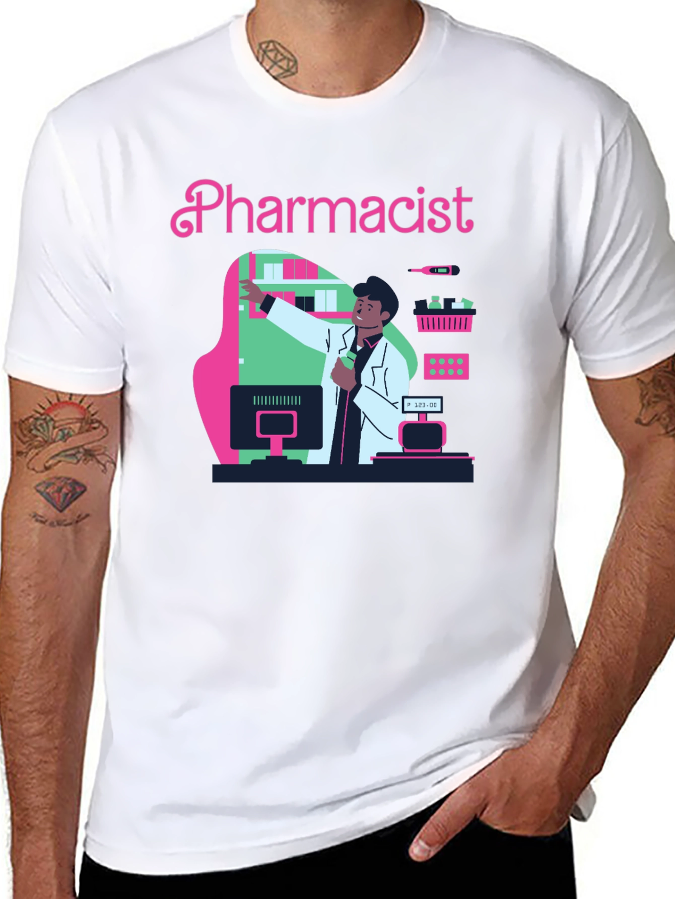 Pharmacist T-Shirt - Medical Profession Graphic Tee