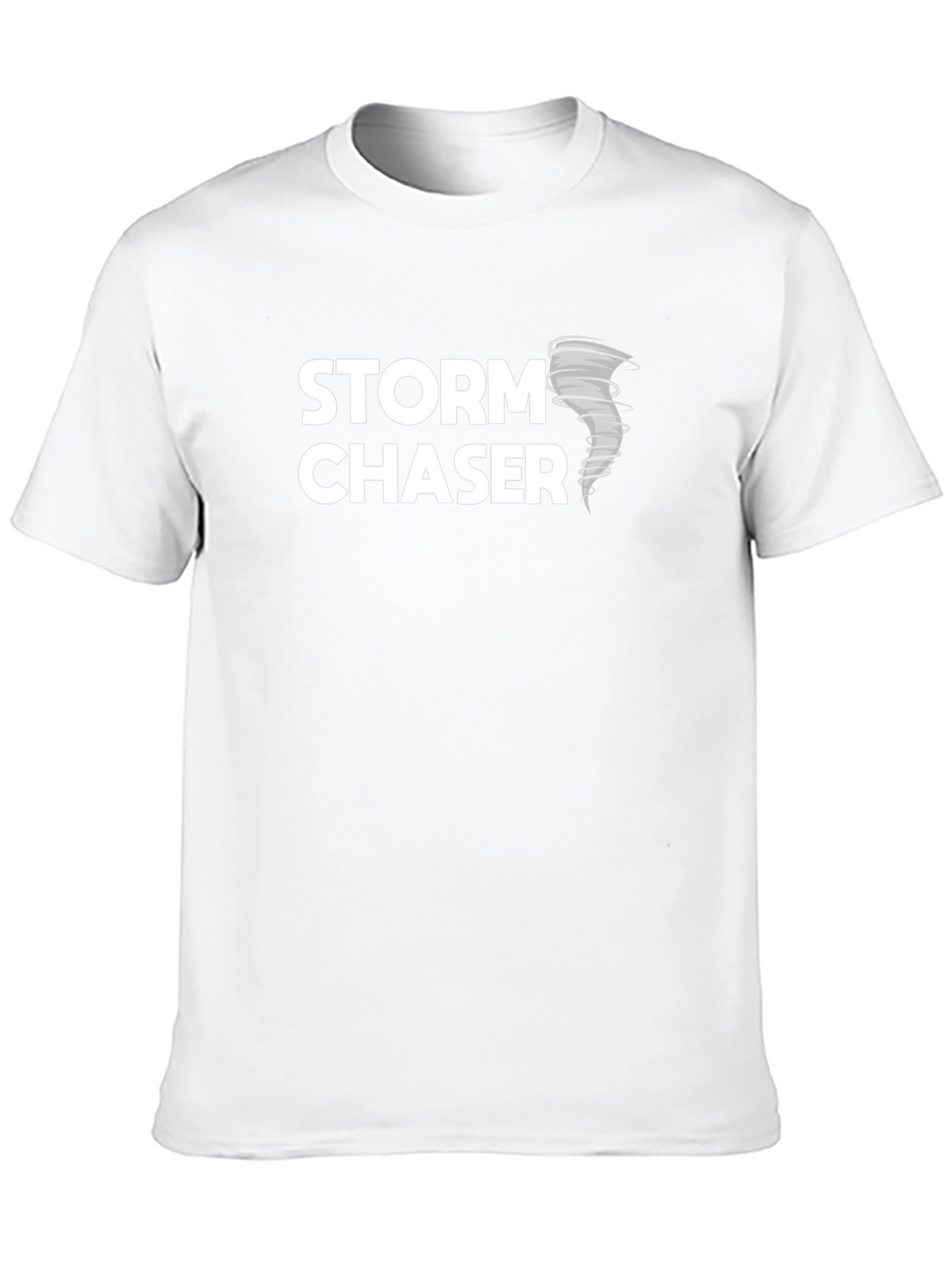 Storm Chaser Black Graphic Tee - Weather Enthusiast Shirt