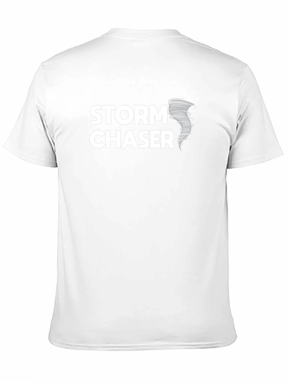Storm Chaser Black Graphic Tee - Weather Enthusiast Shirt