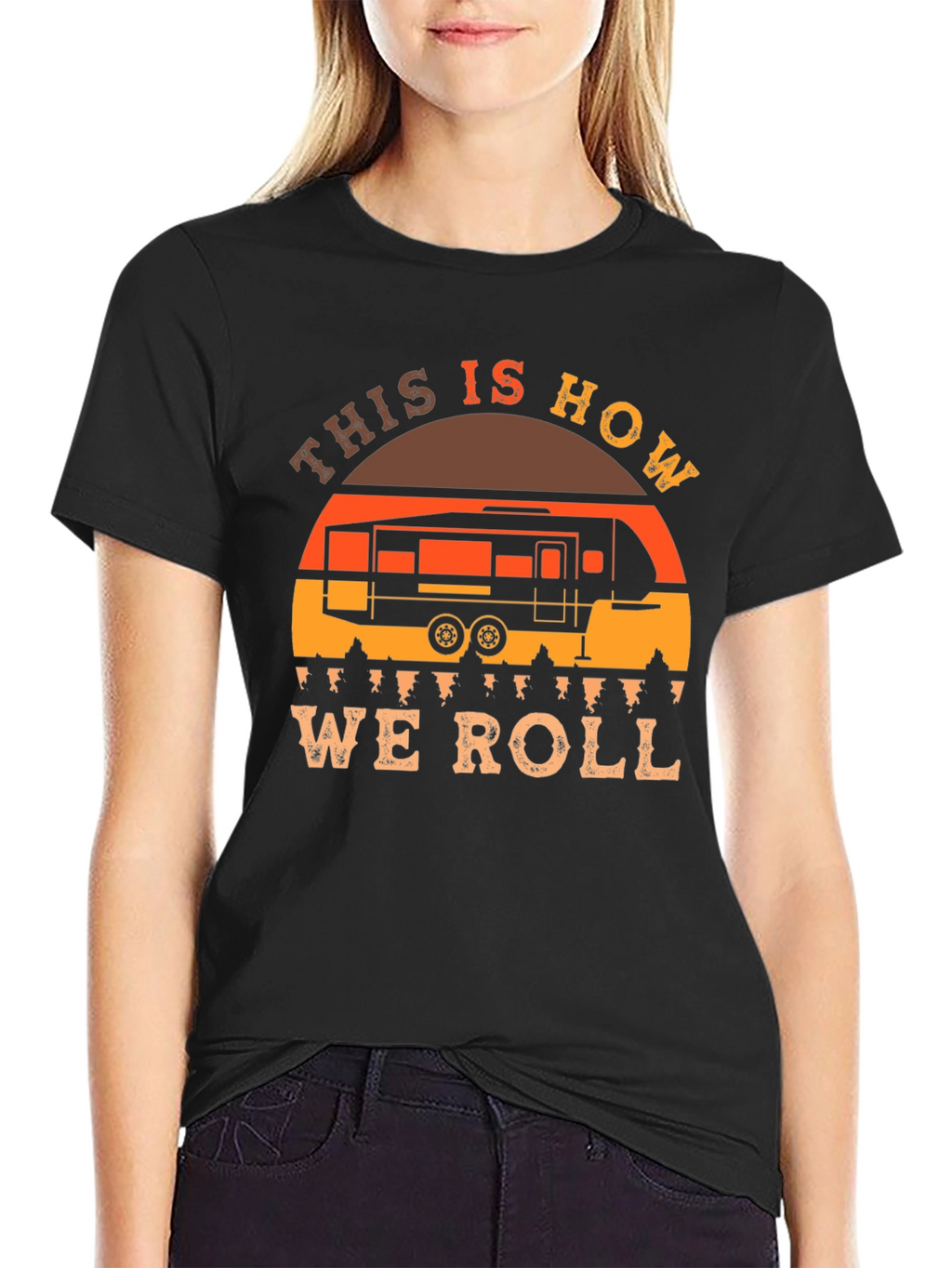 This is How We Roll RV Camping T-Shirt