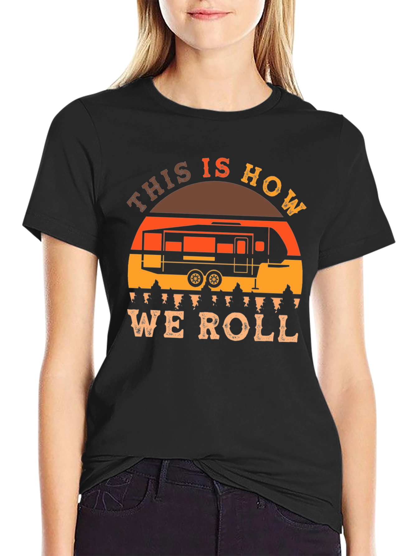 This is How We Roll RV Camping T-Shirt