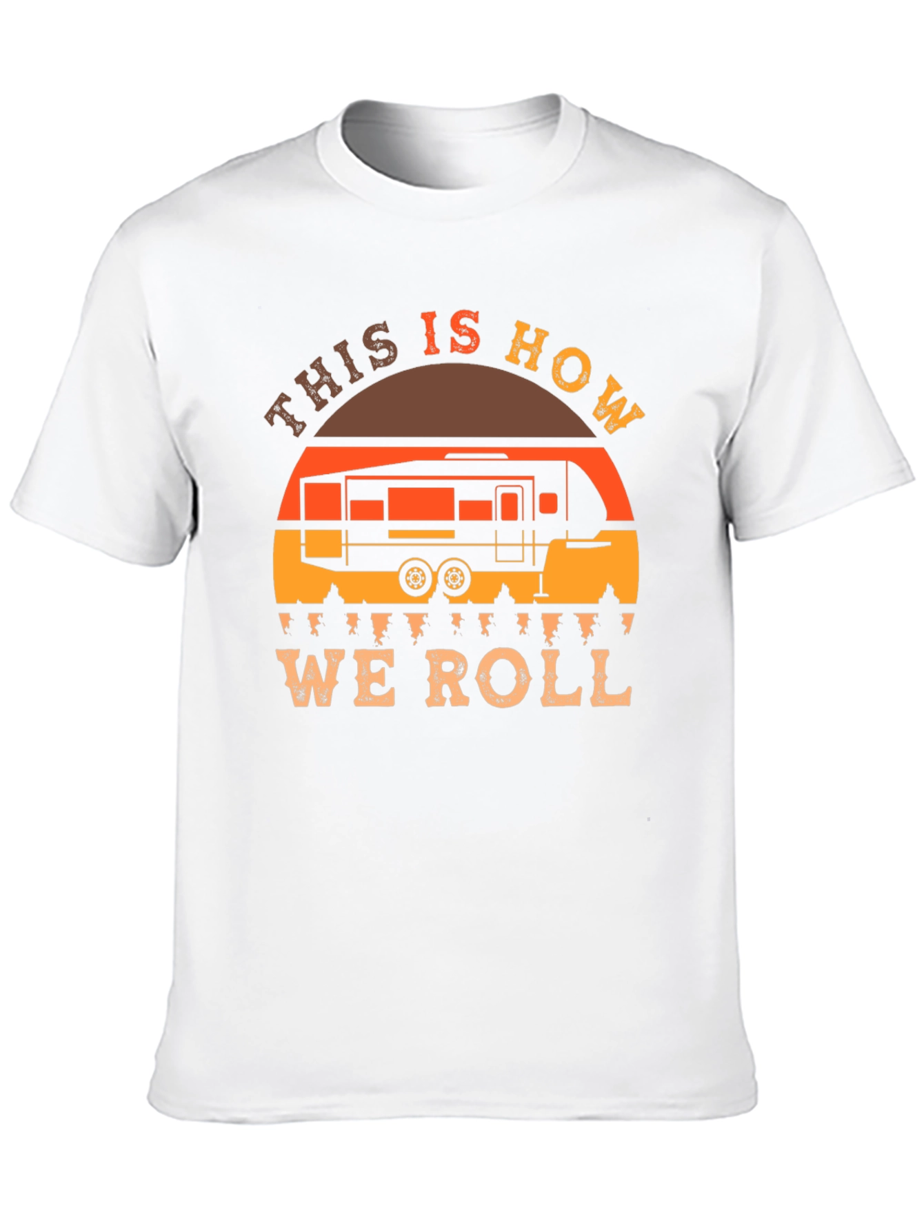 This is How We Roll RV Camping T-Shirt