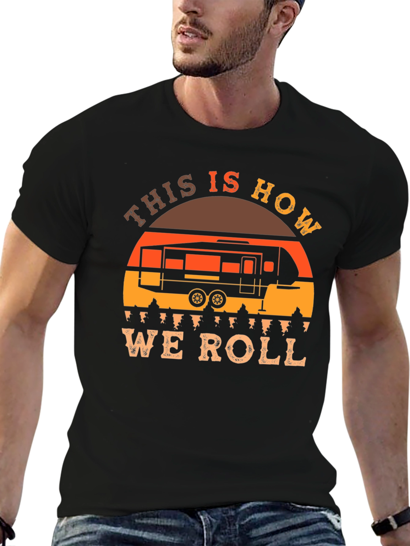 This is How We Roll RV Camping T-Shirt