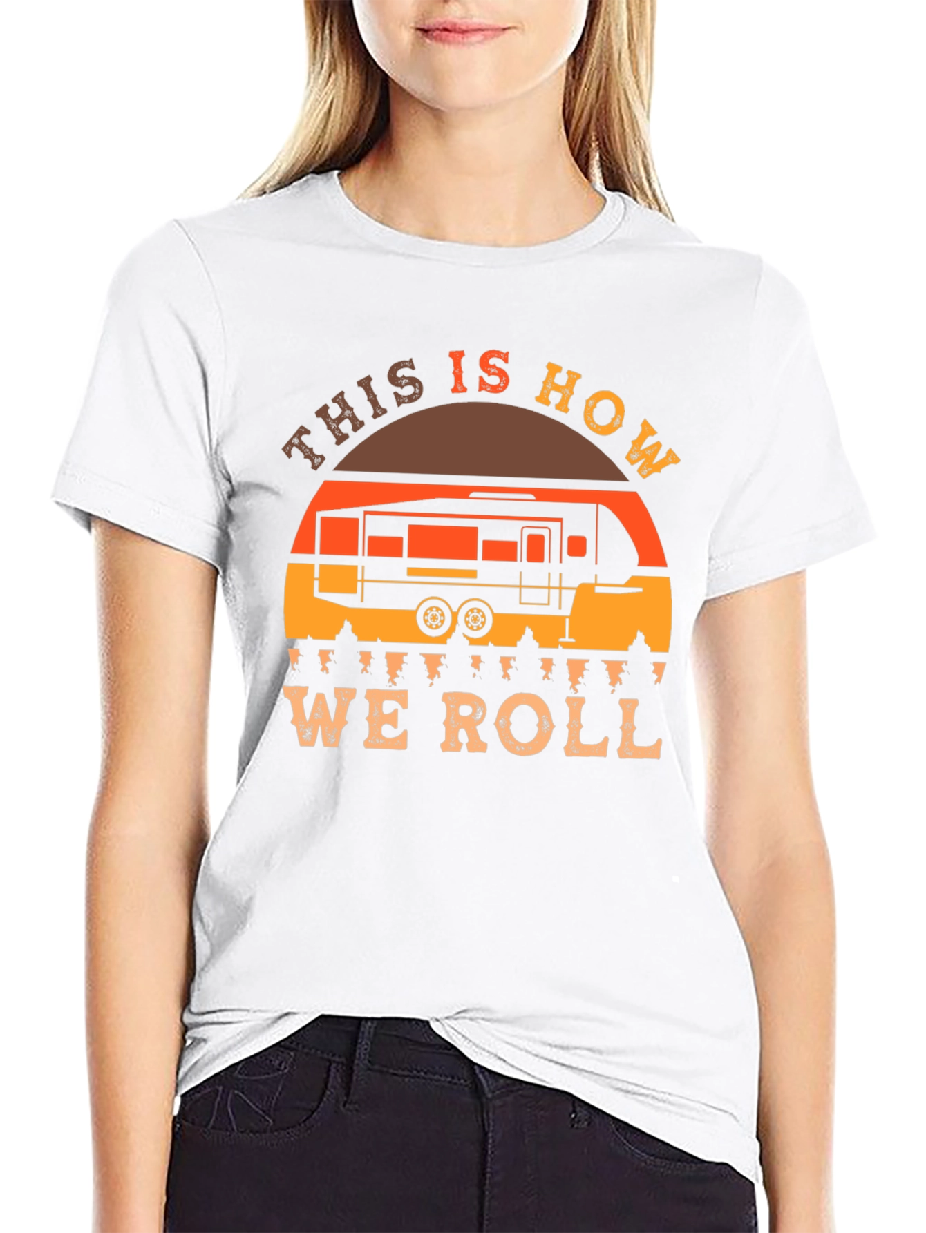 This is How We Roll RV Camping T-Shirt
