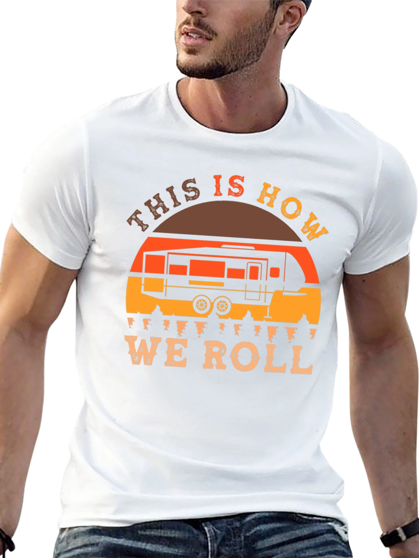 This is How We Roll RV Camping T-Shirt