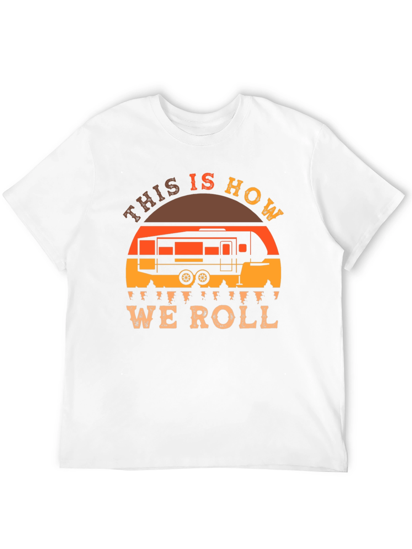 This is How We Roll RV Camping T-Shirt