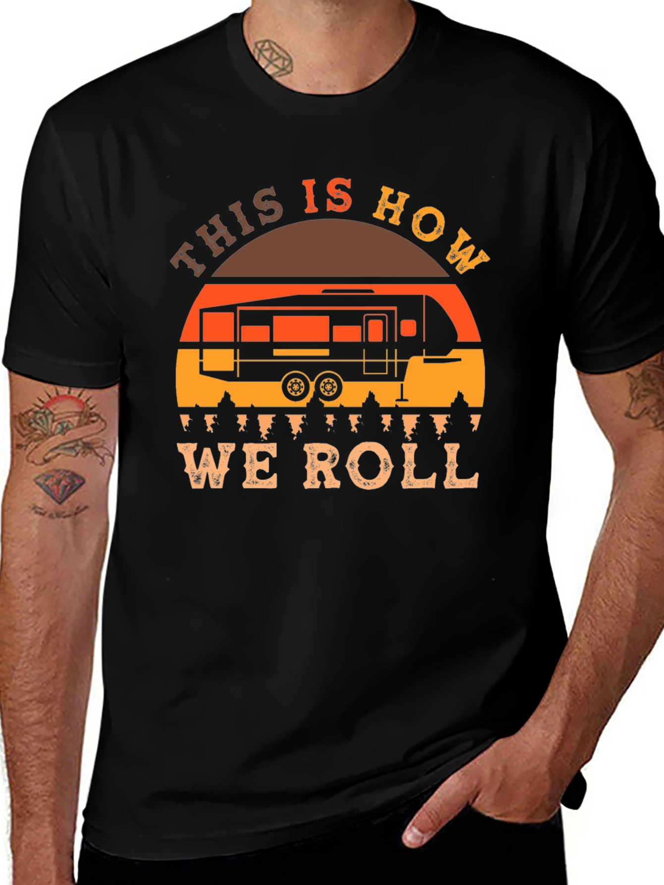 This is How We Roll RV Camping T-Shirt
