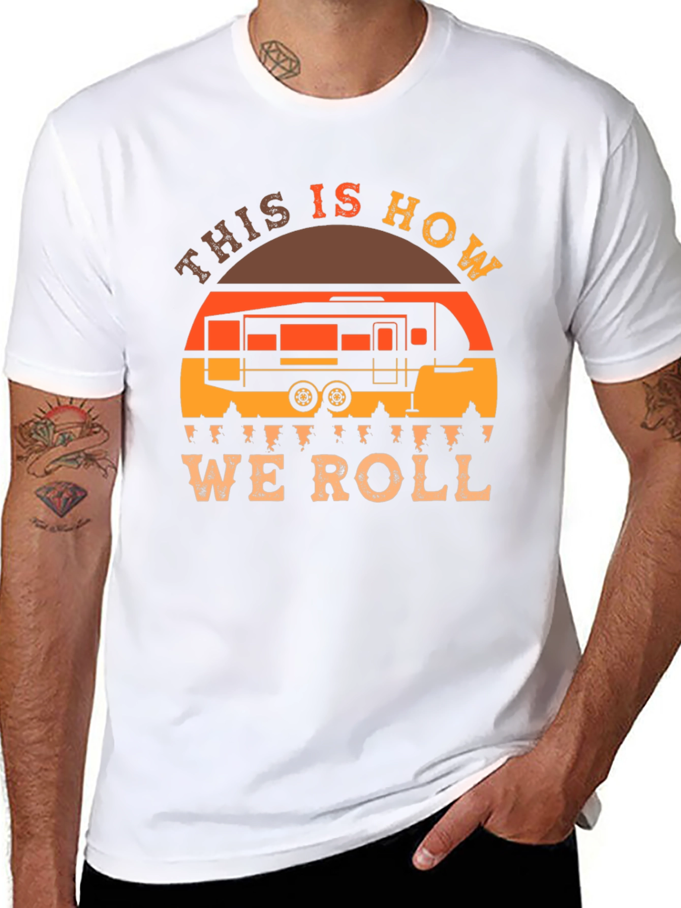 This is How We Roll RV Camping T-Shirt