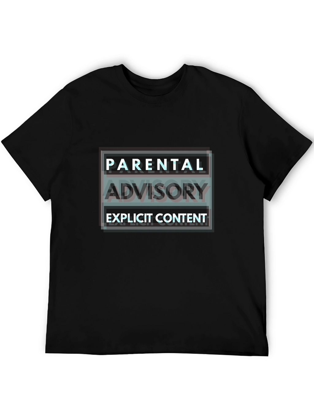 Parental Advisory Explicit Content Graphic T-Shirt