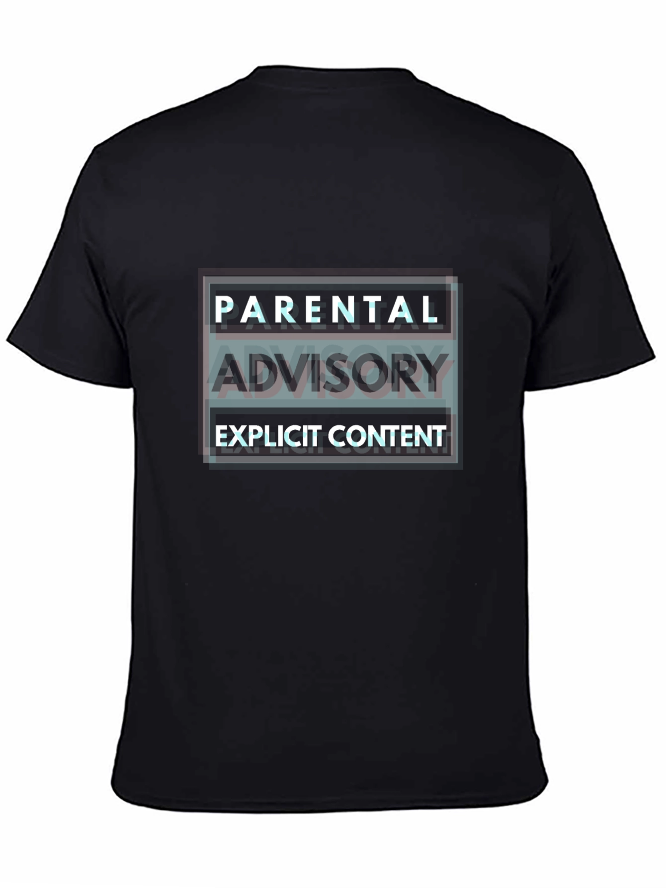 Parental Advisory Explicit Content Graphic T-Shirt