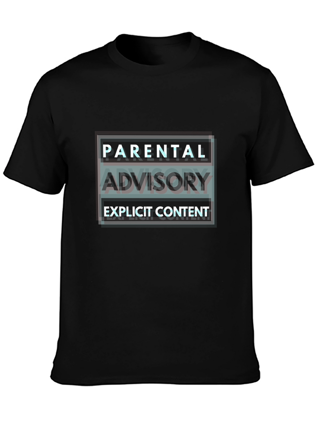 Parental Advisory Explicit Content Graphic T-Shirt