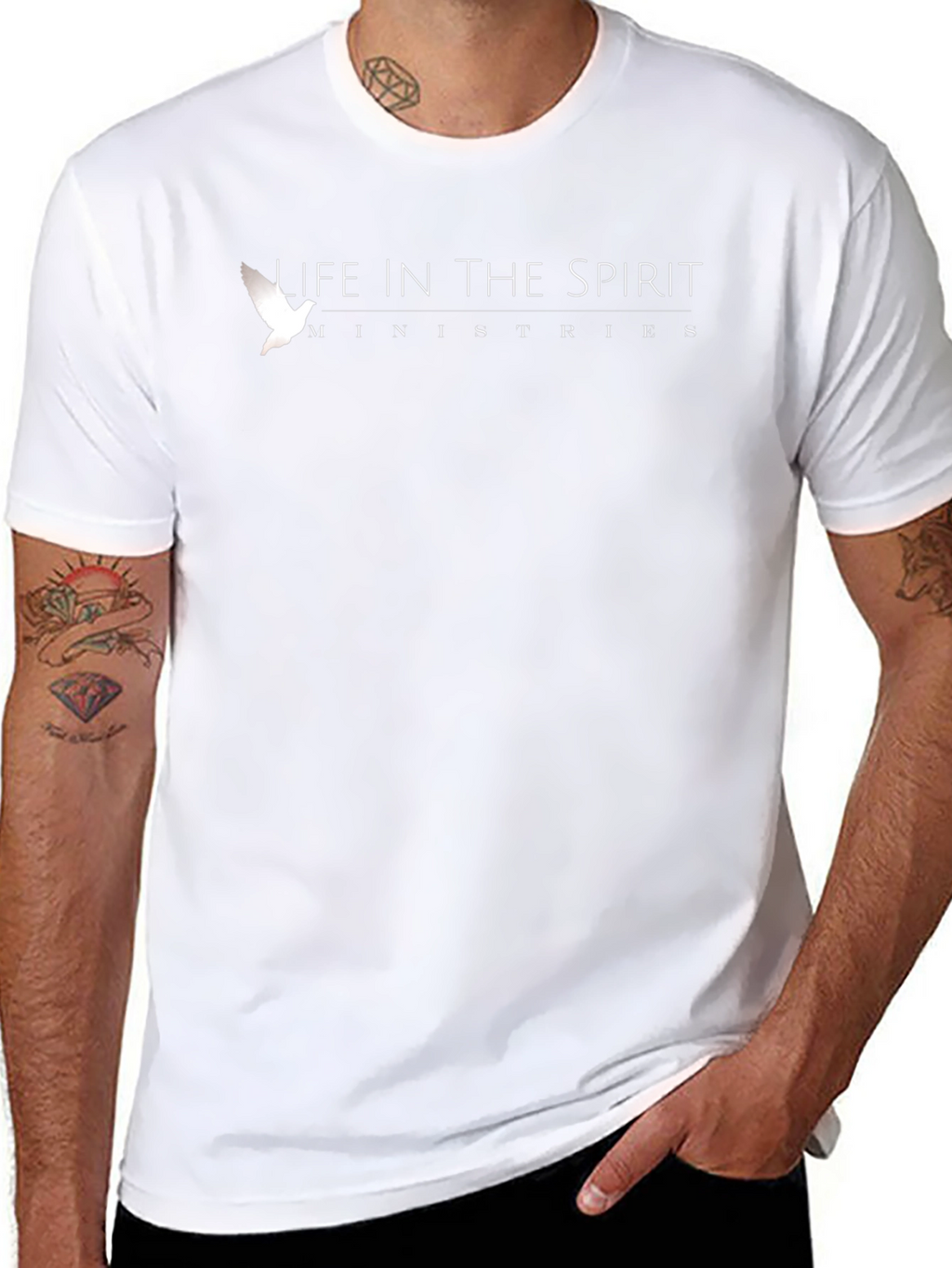 Life In The Spirit Ministries Black T-Shirt