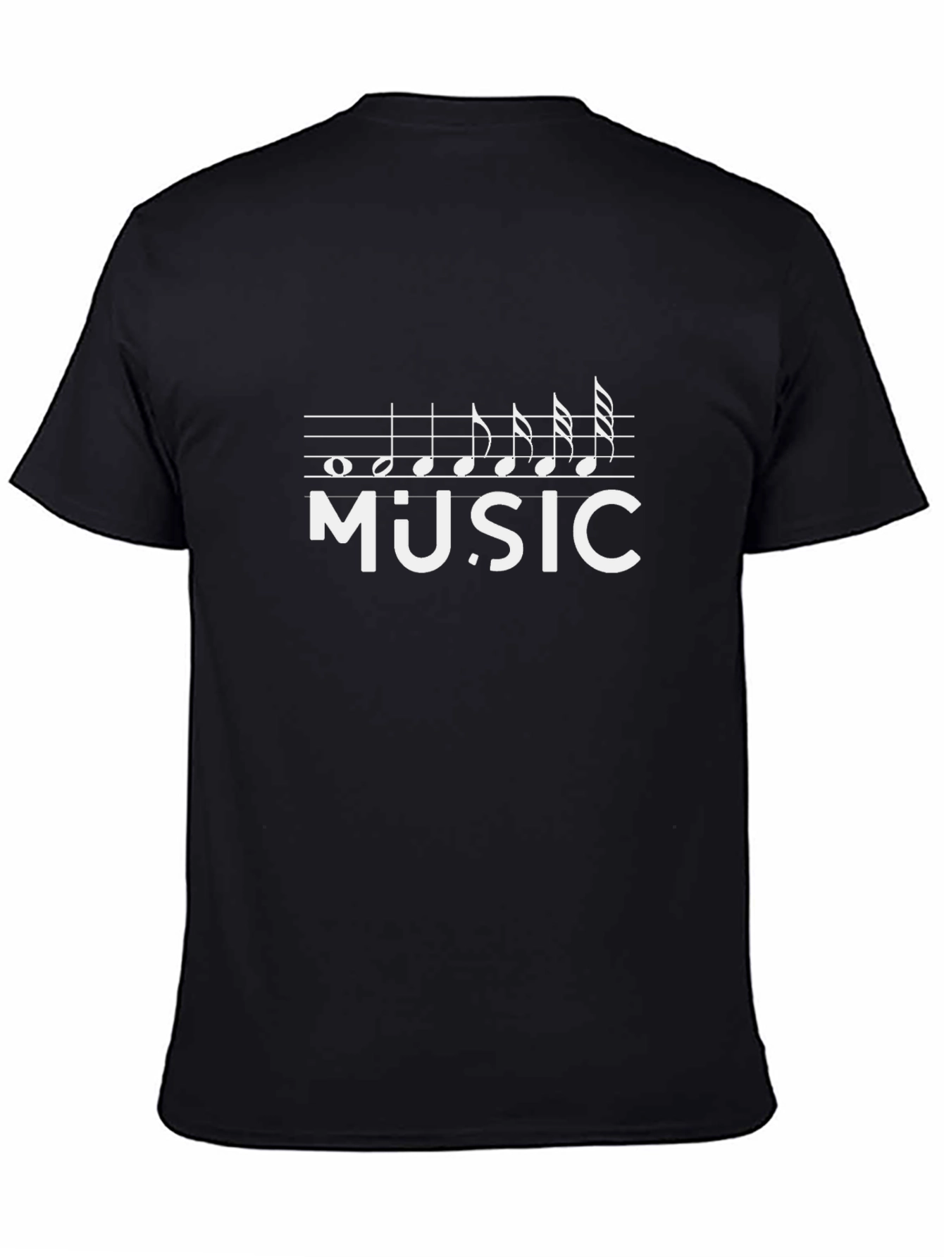 Music Notes T-Shirt - Musical Graphic Tee