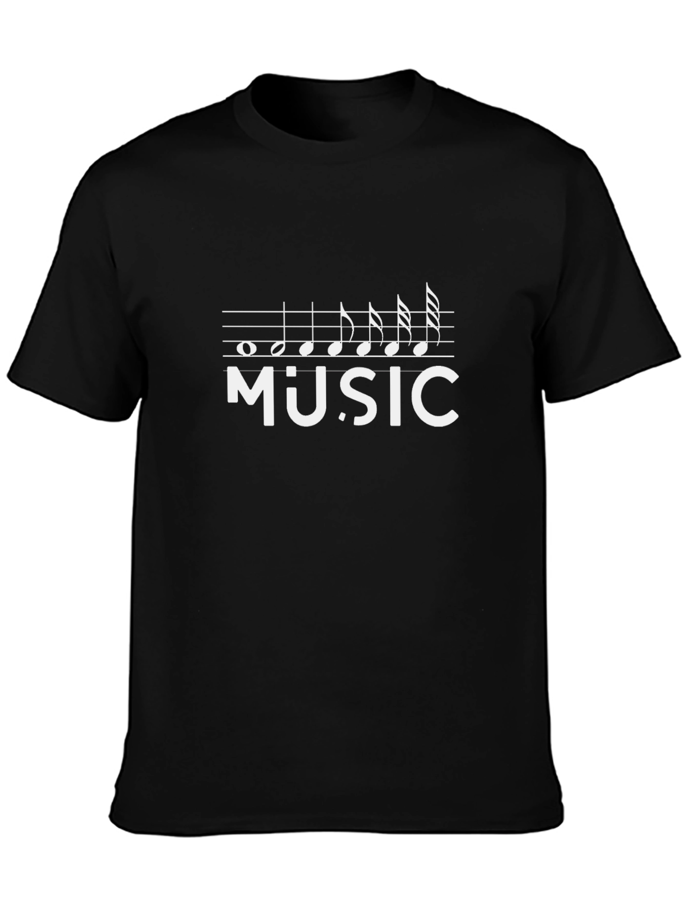 Music Notes T-Shirt - Musical Graphic Tee