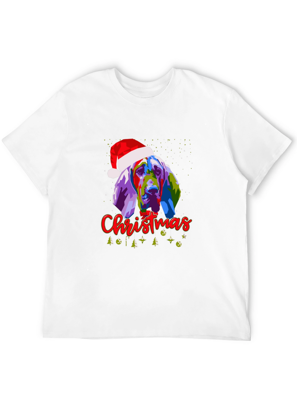 Christmas Dog Graphic T-Shirt