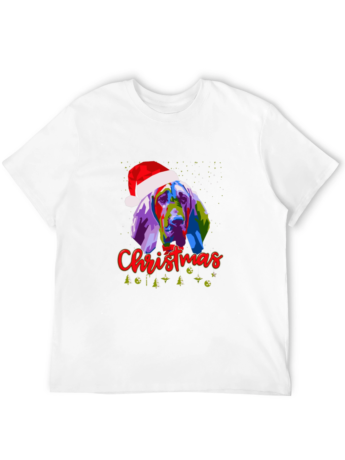 Christmas Dog Graphic T-Shirt