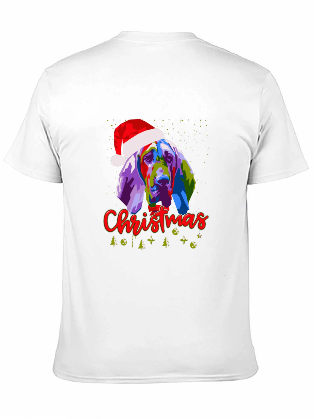 Christmas Dog Graphic T-Shirt