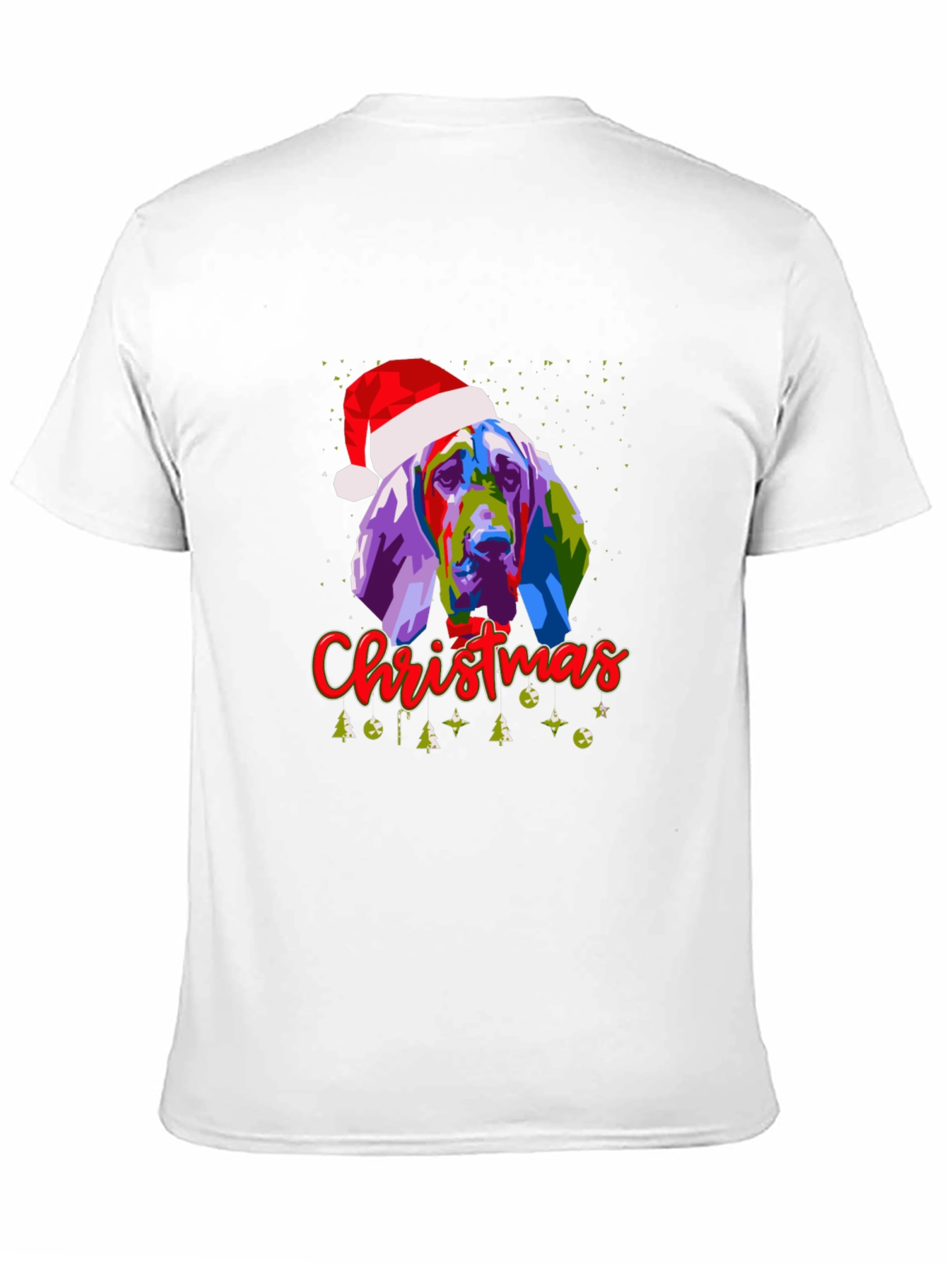 Christmas Dog Graphic T-Shirt