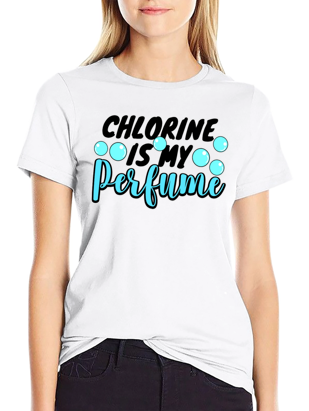 Chlorine is My Perfume Graphic T-Shirt