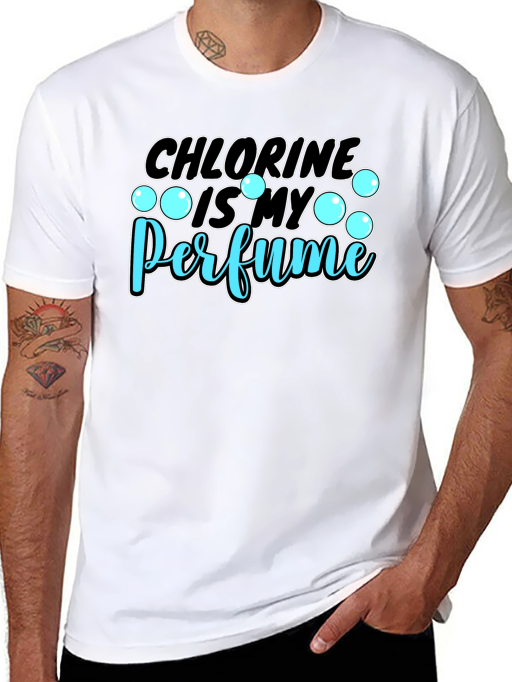 Chlorine is My Perfume Graphic T-Shirt