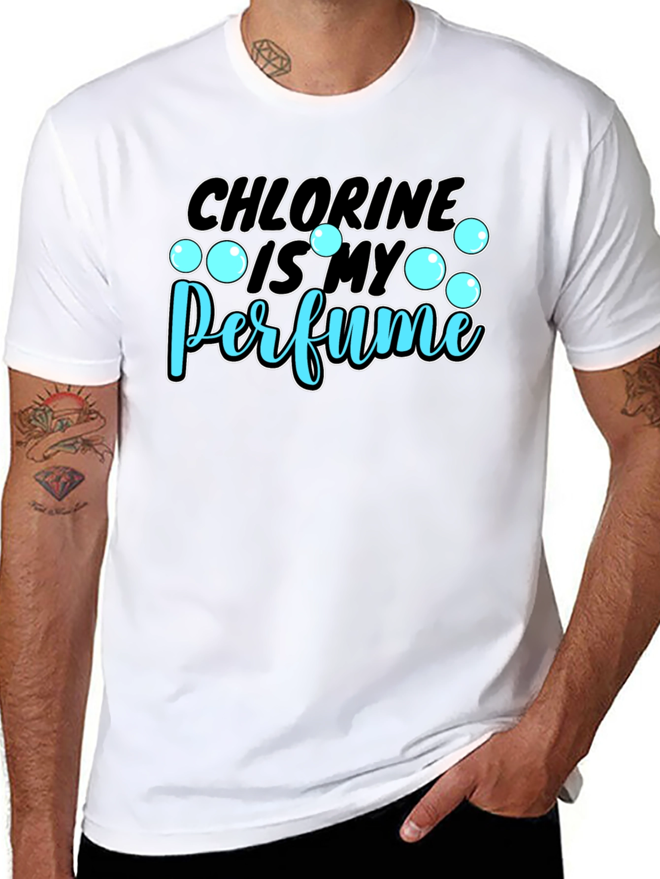 Chlorine is My Perfume Graphic T-Shirt