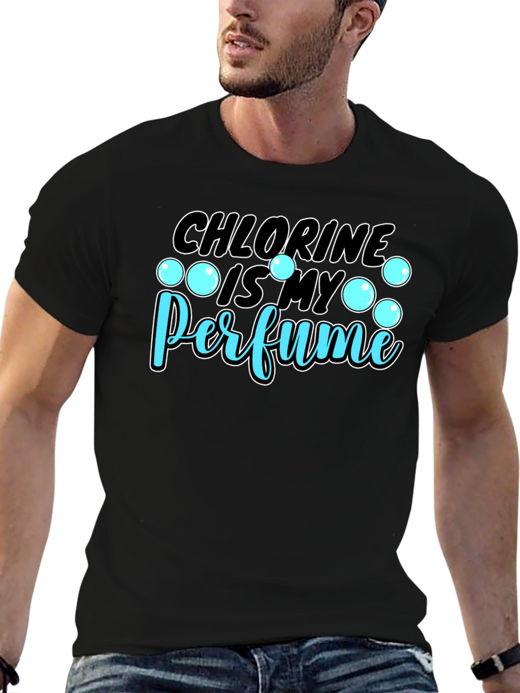 Chlorine is My Perfume Graphic T-Shirt