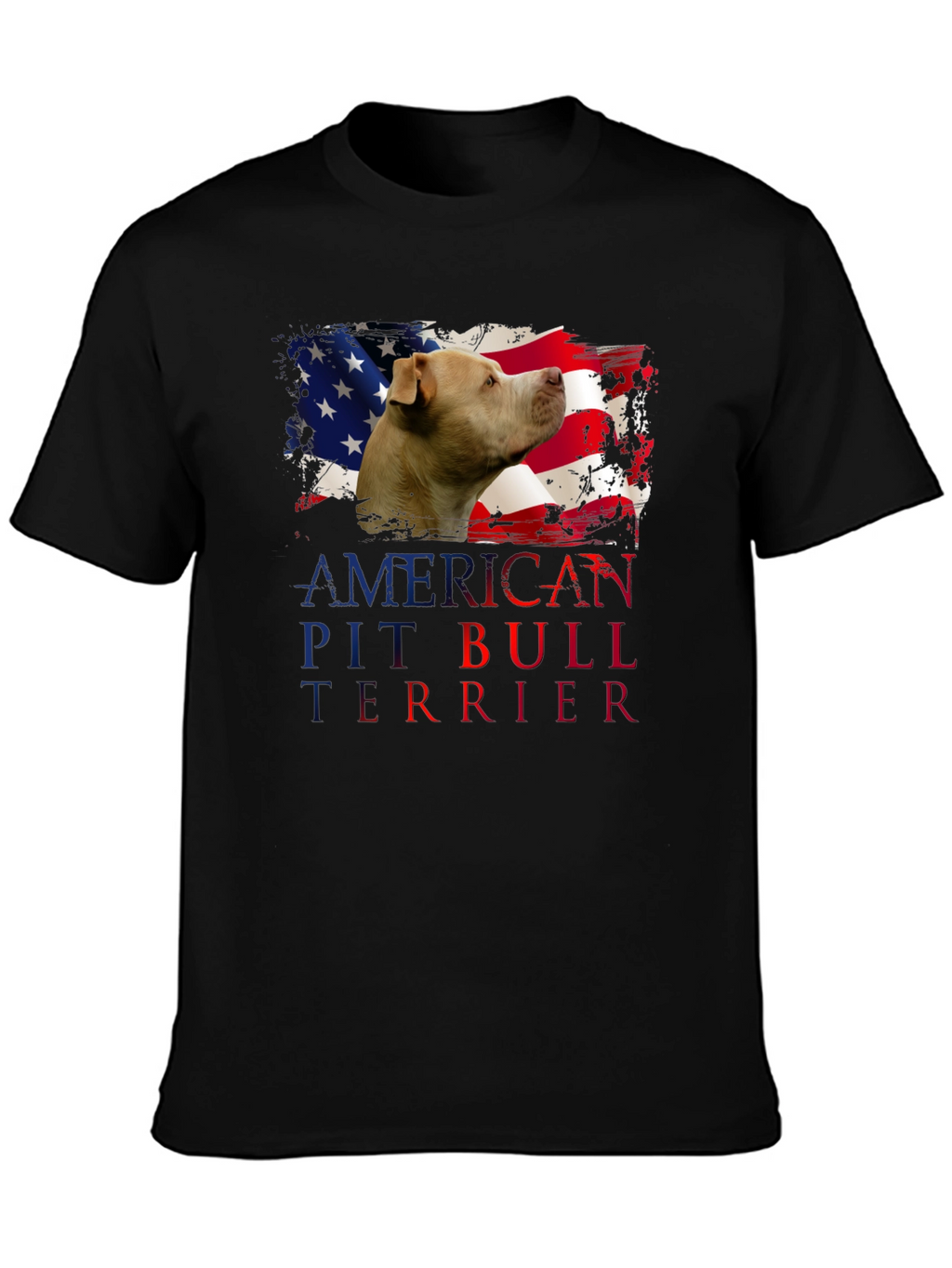 American Pit Bull Terrier Patriotic T-Shirt