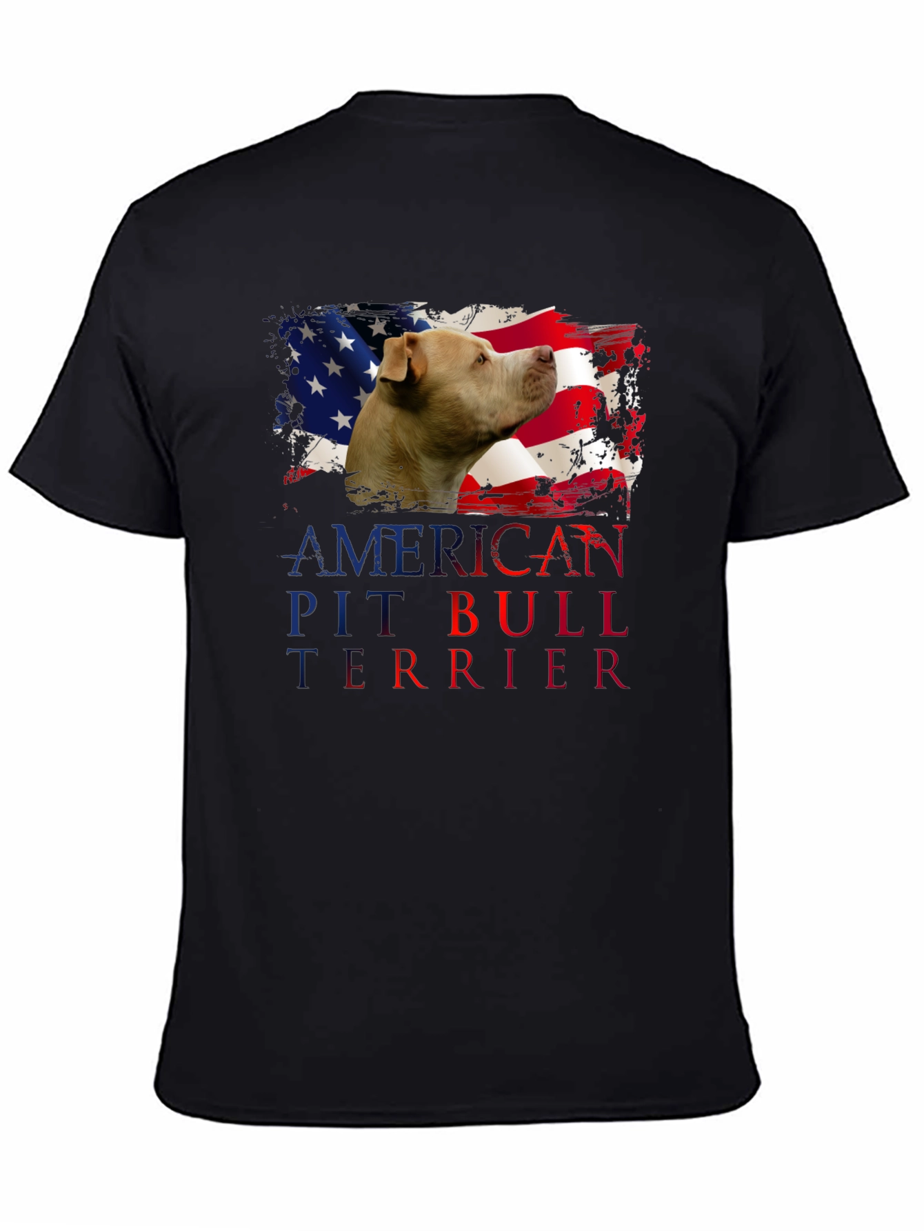 American Pit Bull Terrier Patriotic T-Shirt