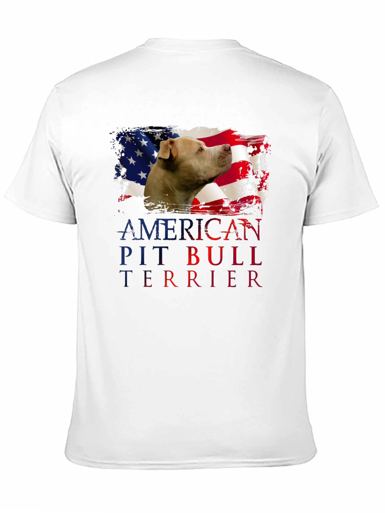 American Pit Bull Terrier Patriotic T-Shirt