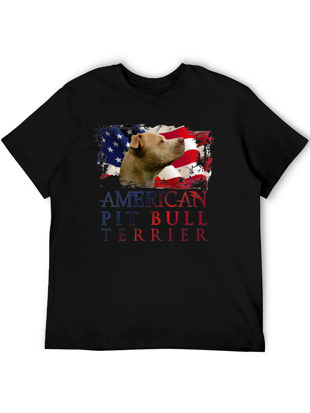 American Pit Bull Terrier Patriotic T-Shirt