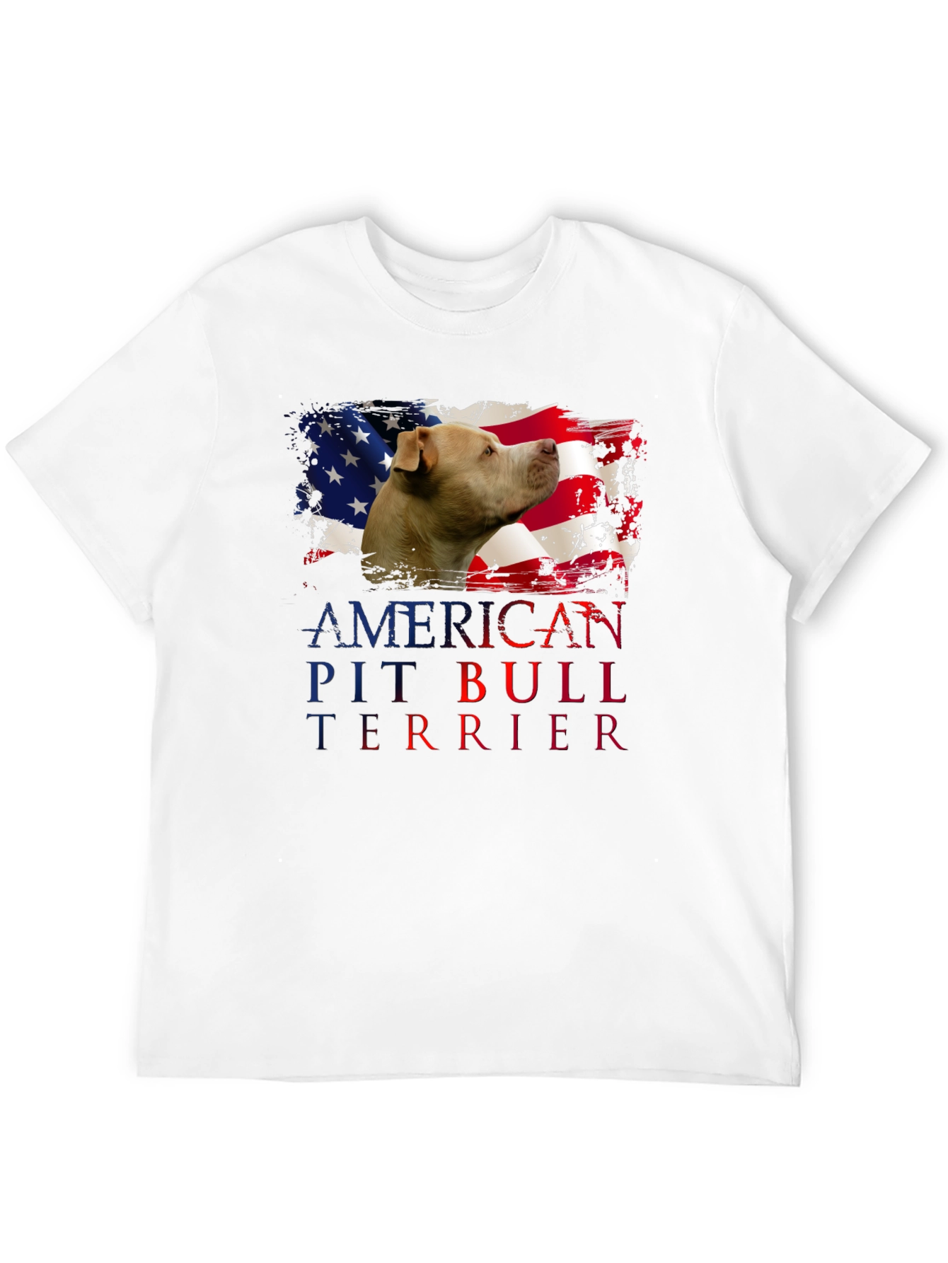 American Pit Bull Terrier Patriotic T-Shirt