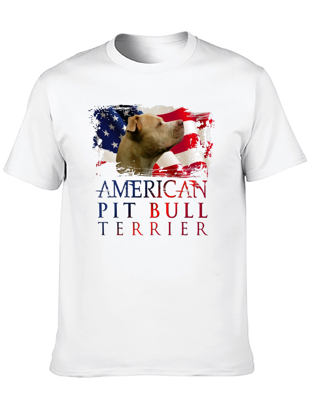 American Pit Bull Terrier Patriotic T-Shirt