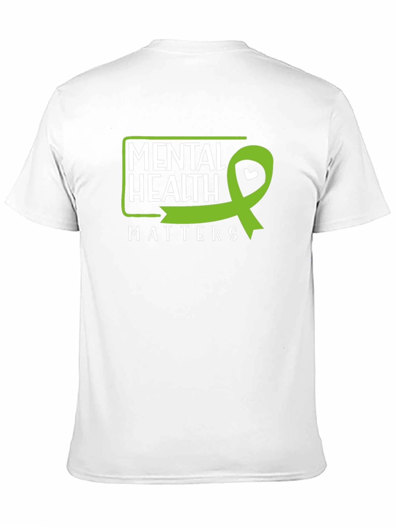 Mental Health Matters Tee - Green Ribbon Awareness