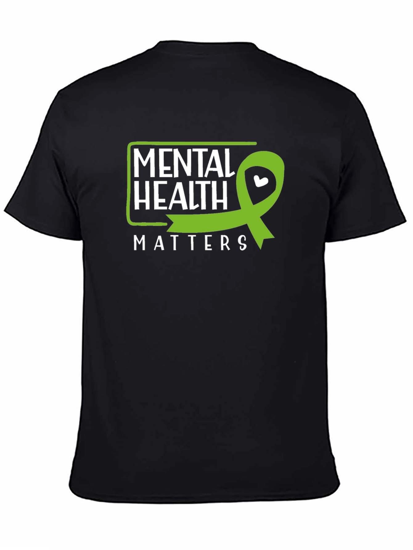 Mental Health Matters Tee - Green Ribbon Awareness
